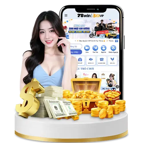 Người chơi sử dụng ứng dụng Hwin trên di động